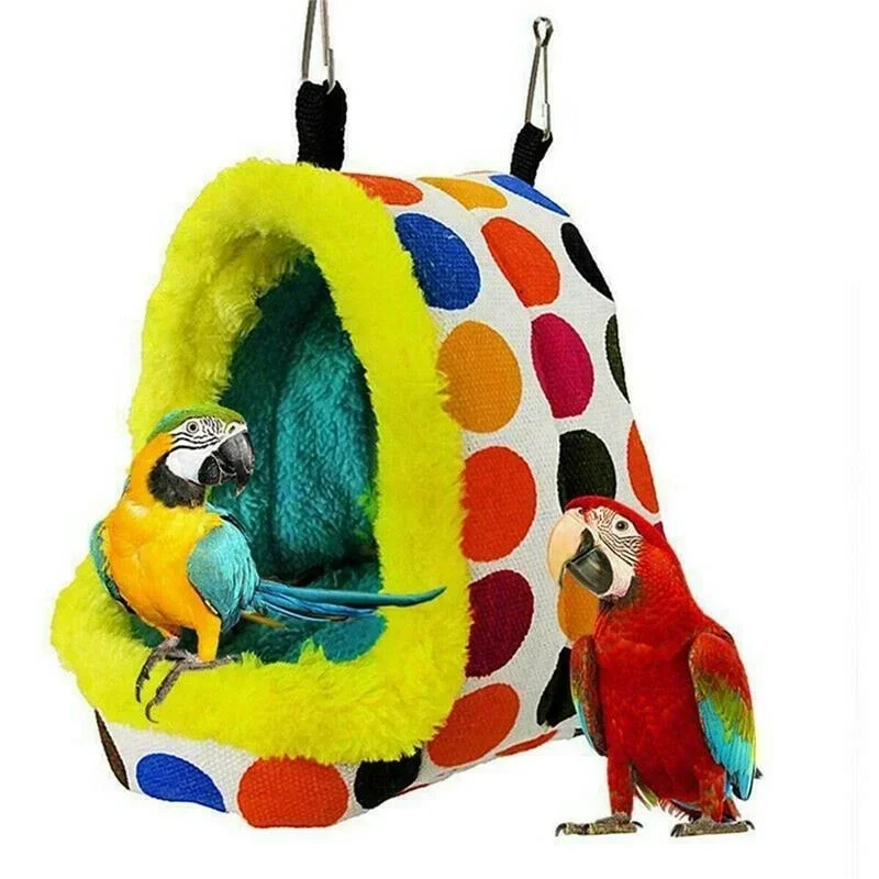 Thickened autumn and winter parrot warm cotton nest