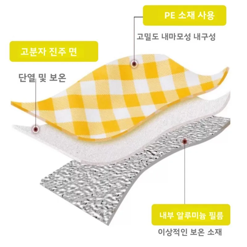 야외 피크닉 가방 보온 가방 대용량 두꺼운 쌓을 수 있는 휴대용 보온 박스 피크닉 보온 냉장고