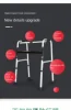 Foldable rehabilitation assistive device for preventing falls, frame type crutches for disabled walking aids 4