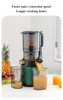 Tabletop 13CM Large Caliber Juicer 220V Carrot Vegetables Squeezing Juicing Machine Residue-juice Separation Kitchen Use 2