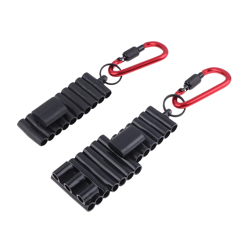 Portable Rubber Screwdriver Cover Bit Holder With Carabiner Keychain Bits Holder Multi Cross Driver Bit Organizer Sleeve Holder