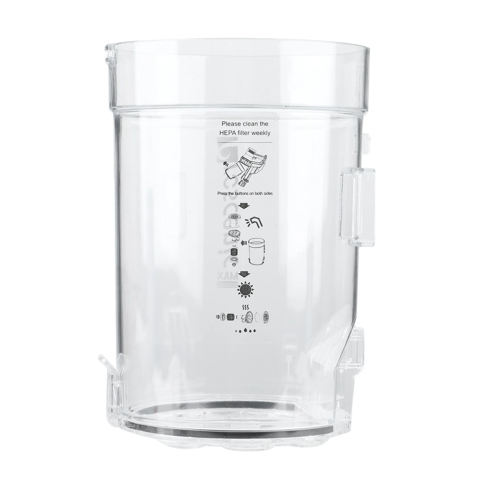 A09G-Accessory Replacement is Suitable for Dust Bucket of Proscenic P10 P11 Robot Vacuum Cleaner (Excluding Filter Assembly)