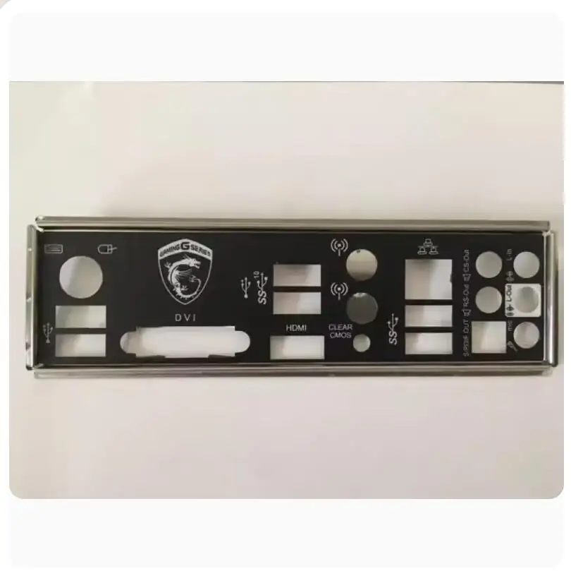 Originale Io I/O Shield Piastra Posteriore Piastra Posteriore Staffa Blende Per Msi B150 Krait Gaming Z170A Tomahawk