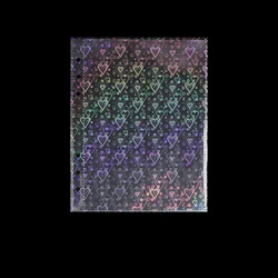 Red Star Glitter DIY Binder for Photocards and Planning (Laser  10pcs)