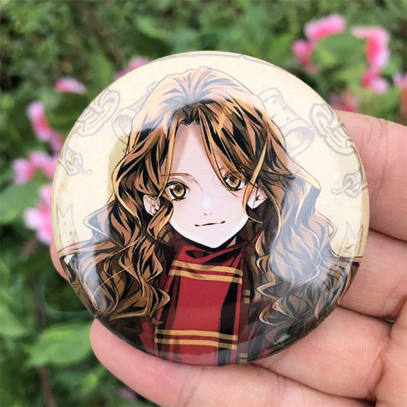 Anime Severus Snape Draco Malfoy Cosplay Kostüm Zubehör Brosche Pin Cartoon Abzeichen Rucksack Anhänger – Detail 6