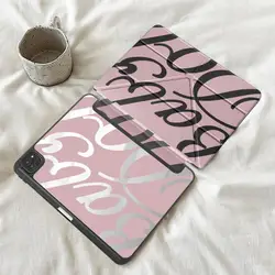 Creative Stylish English Letters Tablet Case - iPad 9th gen 10.2 (Mix01)