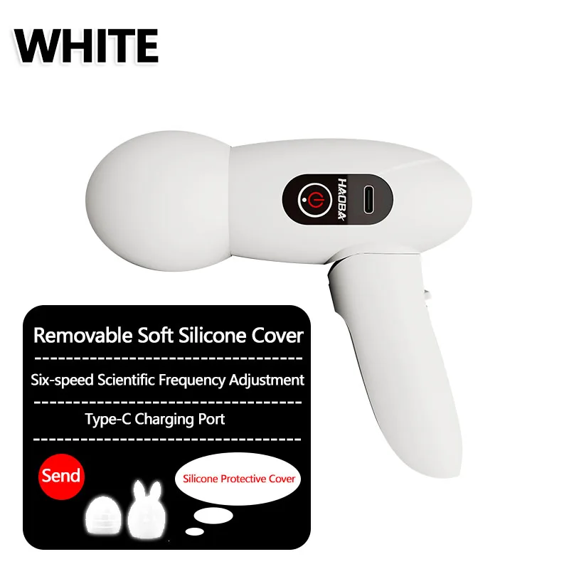 2025 new portable electric massage gun deep tissue percussion therapy for neck back foot muscles relaxation home gym use