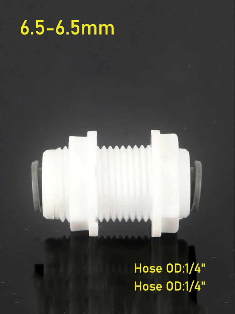 S604ecf0e2fdf45f5845310ac9ea7d1b60 1/4 "3/8" wąż rurowy RO kolano wodne/równy prosty zawór zwrotny/prosta przegroda odwrócona osmoza akwarium plastikowe szybkozłącze