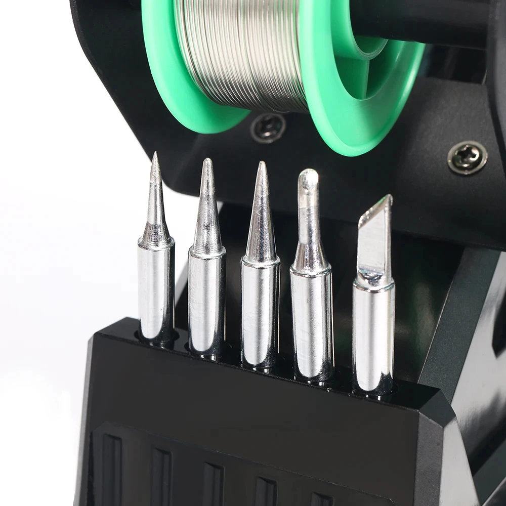 YIHUA Universal Soldering Iron Stand Replacement Soldering Holder High Temperature Resistance With Welding Cleaning Sponge Pads 6