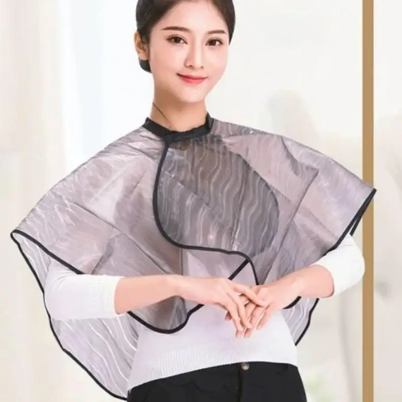 방수 투명 헤어 커팅 케이프 살롱 바버 가운 스타일링 워시 컬러 베이크드 오일 스타일리스트 전문 살롱 용품