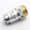 Biological Microscopes Achromatic Objective Lens 100X (oil)  4X 10X 20X 40X 60X 195mm Conjugate Distance Universal RMS thread 2