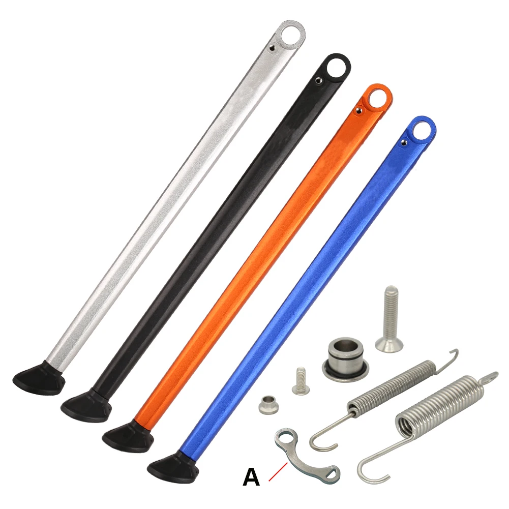 Motorcycle Kickstand Parking Side Stand With Spring Kit For KTM XC XCW XCF XCFW EXC EXCF 2008-For Husqvarna TE FE TX FX FS 2012 -