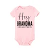 Hey Aunt I Can't Wait To Meet You Announcement Baby Bodysuit Summer Boy Girl Romper Pregnancy Reveal Clothes Infant Shower Gifts 5