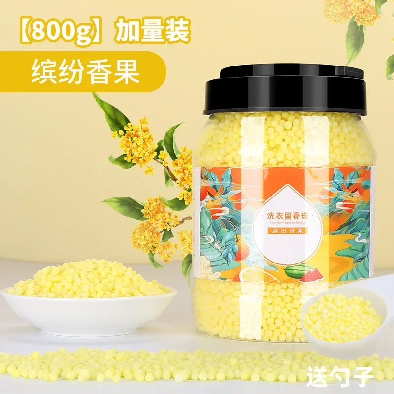 800g With Spoon Laundry Scent Beads Granule Clean Clothing Increase Aroma Refreshing Supple Water Soluble Aromatherapy Burst