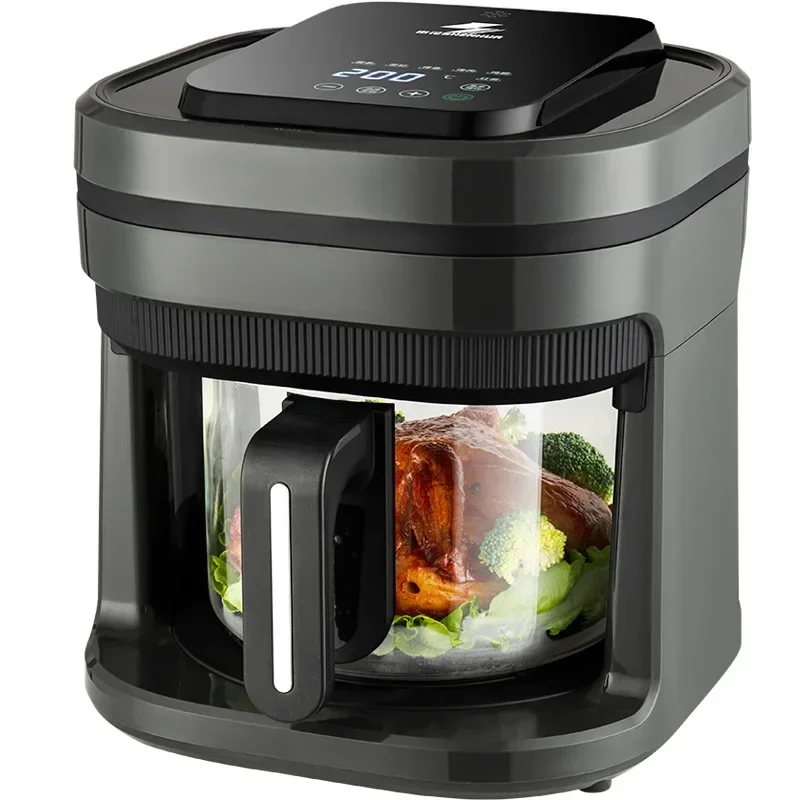 New Visual Air Fryer Home Multi-function Intelligent Chip Machine Automatic Electric Fryer