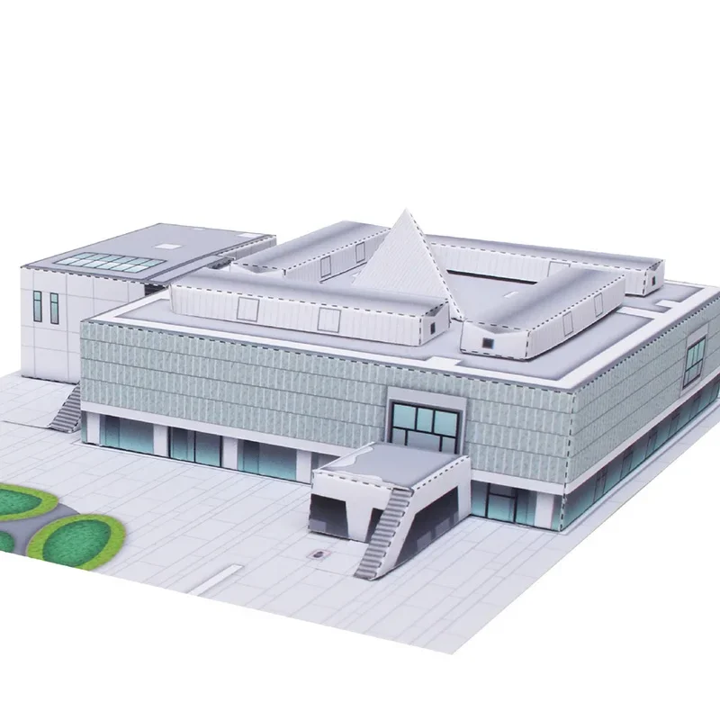 Japan National Museum Folding Mini 3D Paper Model Papercraft House DIY Art Origami Building Kids Adult Craft Toys QD-125