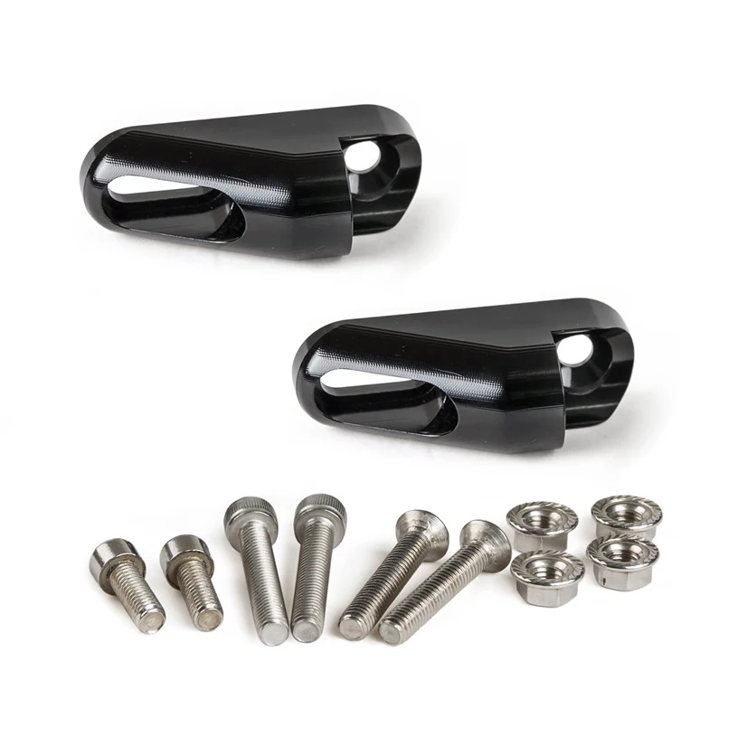 오토바이 사이드 미러 마운트 어댑터 Yamaha YZF-R1 Honda CBR600RR CBR600F BMW S1000RR Kawasaki ER6F Triumph Daytona 675/R