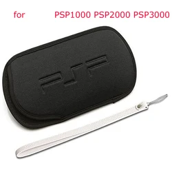 Soft Screen Protective Carrying Storage Bag Pouch Case with Hand Wrist Lanyard for PSP 1000 2000 3000 PSV1000 2000