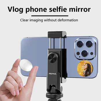 1Pc Universale Smartphone Selfie Vlog Specchio Portatile Foto Video Selfie Vlog Accessori Per IPhone - Selfie Booster TZ08