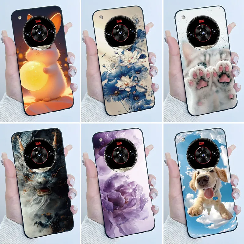 Aesthetic Luxury Soft Silicone Cover for ZTE Nubia Focus 2 Ultra 5G - Cute & Cool Design for Boys & Girls