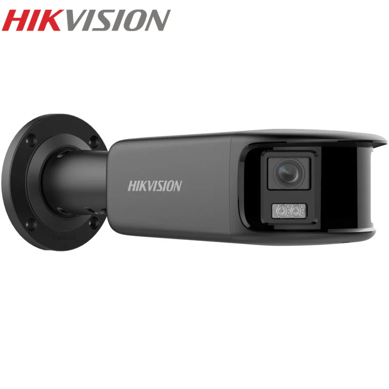 

HIKVISION DS-2CD2T87G2P-LSU/SL Black 8MP Panoramic ColorVu Strobe Light Fixed Bullet IP Camera H.265 Waterproof IP67 IR 30M