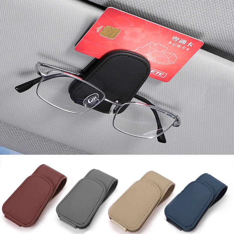 Car Glasses Holder Universal Sun Visor Clip Sunglasses Holder Microsoft