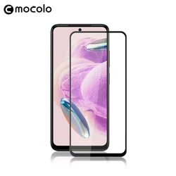 Mocolo Full Screen Tempered Glass Protector for Redmi Note15 Pro 5G (Black)