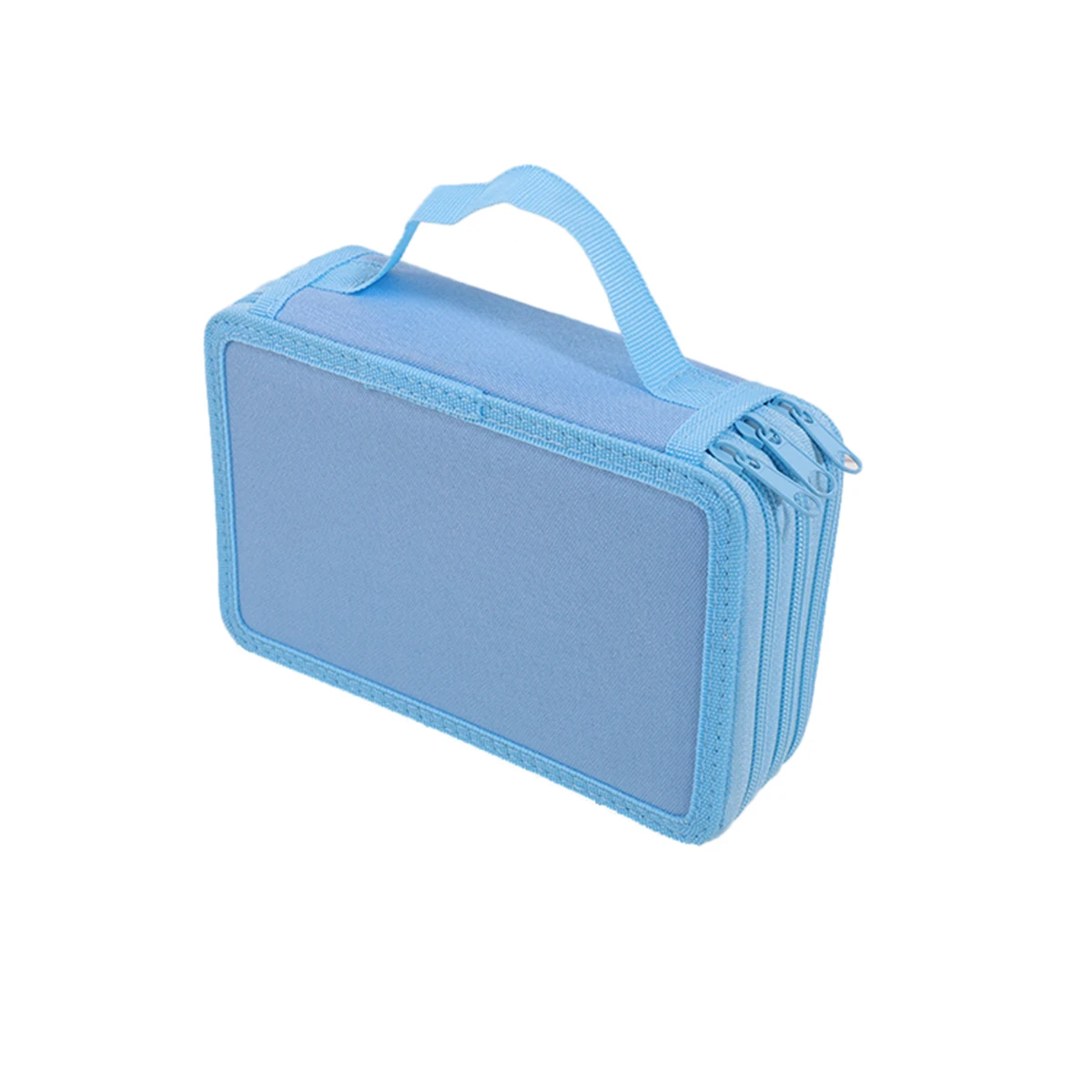 Multi-Layer Large Capacity Pencil Case with Handle - Organized Storage Solution