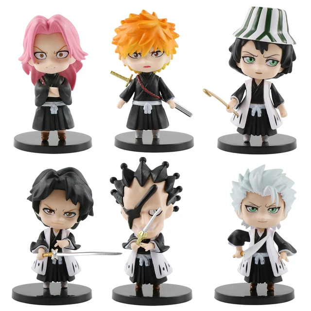 Bleach Anime Christmas Ornaments 6 Figures