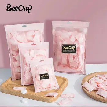 일회용 압축 티슈 타월, 휴대용 여행용 부직포 타월, 야외 세안 물티슈, 50 개 상품 이미지