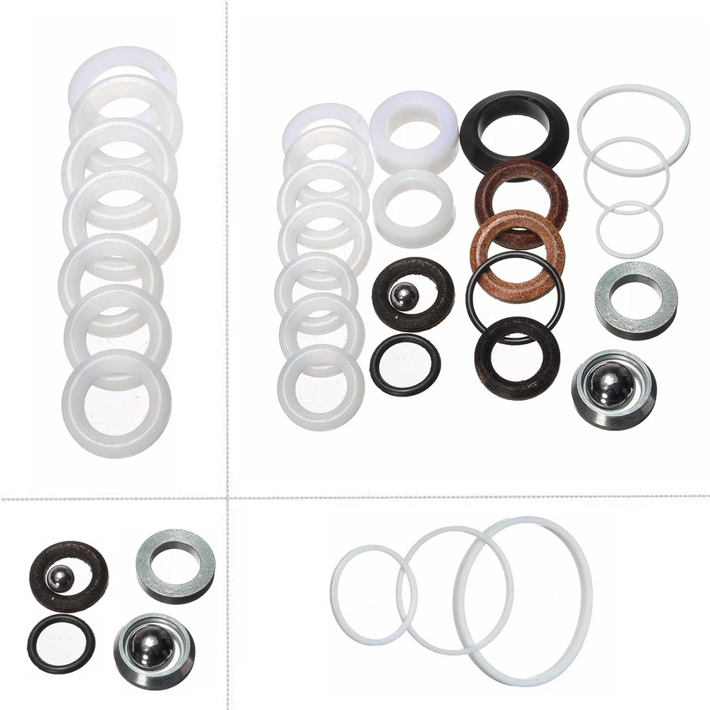 Sealing Gasket Repair Kit Repair Kit Assortment Set Outdoor Anti-resistance Sealing Gasket Washer Seal Repairing Parts for Graco 390 395 495 595