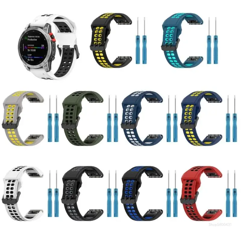 Силиконовый ремешок для часов, сменный ремешок для часов, регулируемый для D2bravo/quaitx3