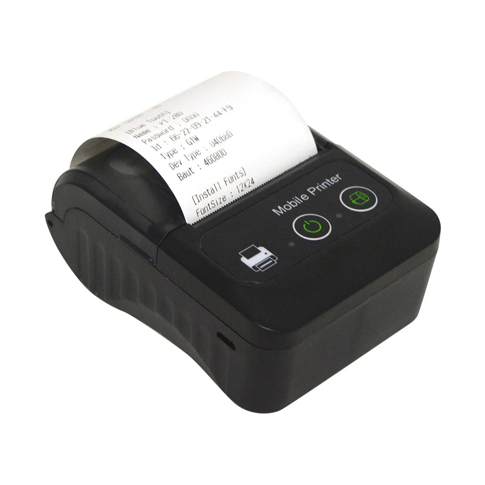 B58A 고품질 USB 감열식 영수증 프린터 블루투스 휴대용 소형 영수증 프린터 (택시용)