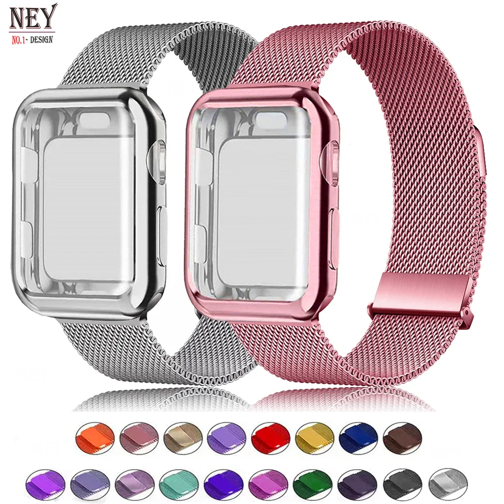 Elegant Milanese Loop Metal Magnetic Band Strap