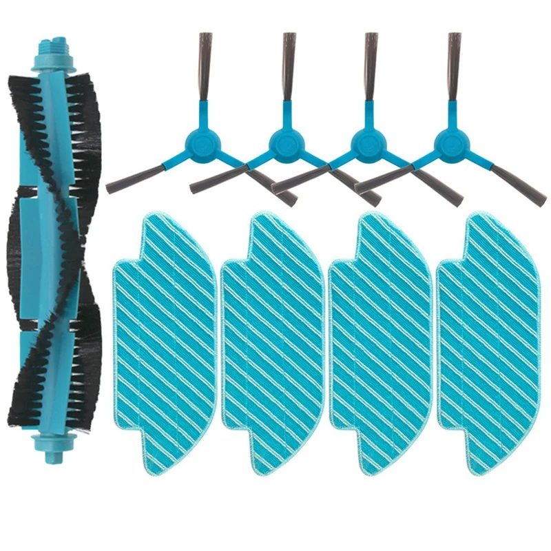 

1 компл., основная боковая щетка, фильтр Hepa, насадка на швабру для Shellbot SL60, аксессуары для робота