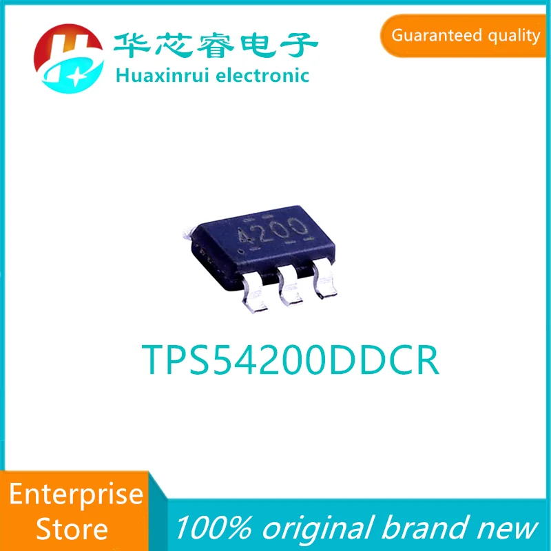 

TPS54200DDCR SOT23-6 100% оригинальный, новый Шелковый экран 4200 от 4,5 в до 28 в входное напряжение синхронный понижающий драйвер