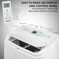 Climatiseur portable et déshumidificateur 13000 BTU avec fonction de refroidissement/chauffage pour voiture, extérieur et usage domestique 2