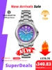 San Martin Official New 39mm Gradient Color Splicing MOP Dial Miyota 9015 Men Automatic Mechanical Watch Waterproof 100m SN0150