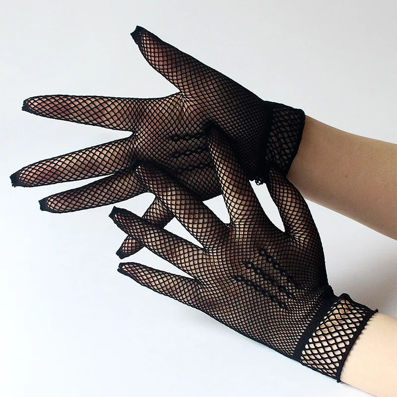 

Modigirl 1 пара модных женских коротких сетчатых перчаток в стиле панк-рок для ночного клуба эластичные сетчатые перчатки женские сексуальные перчатки летние новые перчатки