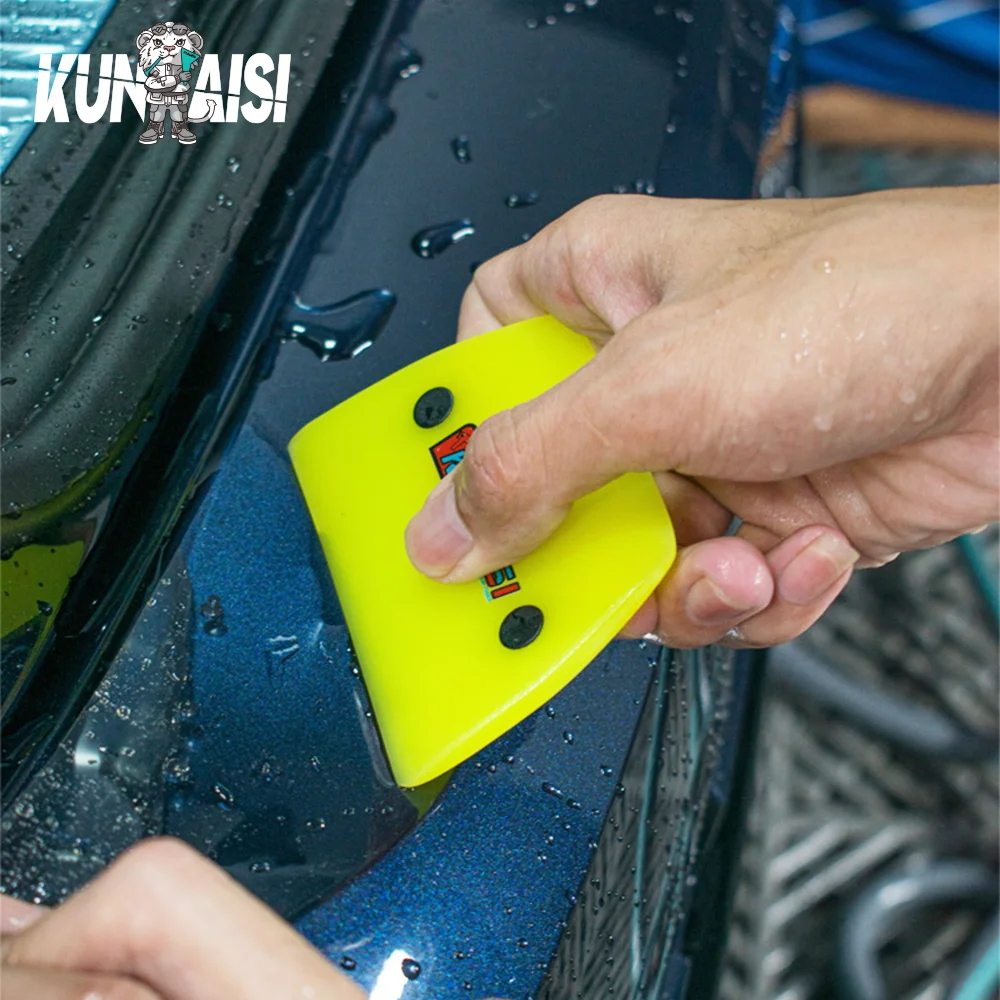 7Pcs PPF Squeegee Kit Anti Crack Silicone Tools for Car Vinyl Wrap&Window Tint with Magnetic Attraction for Convenient Use