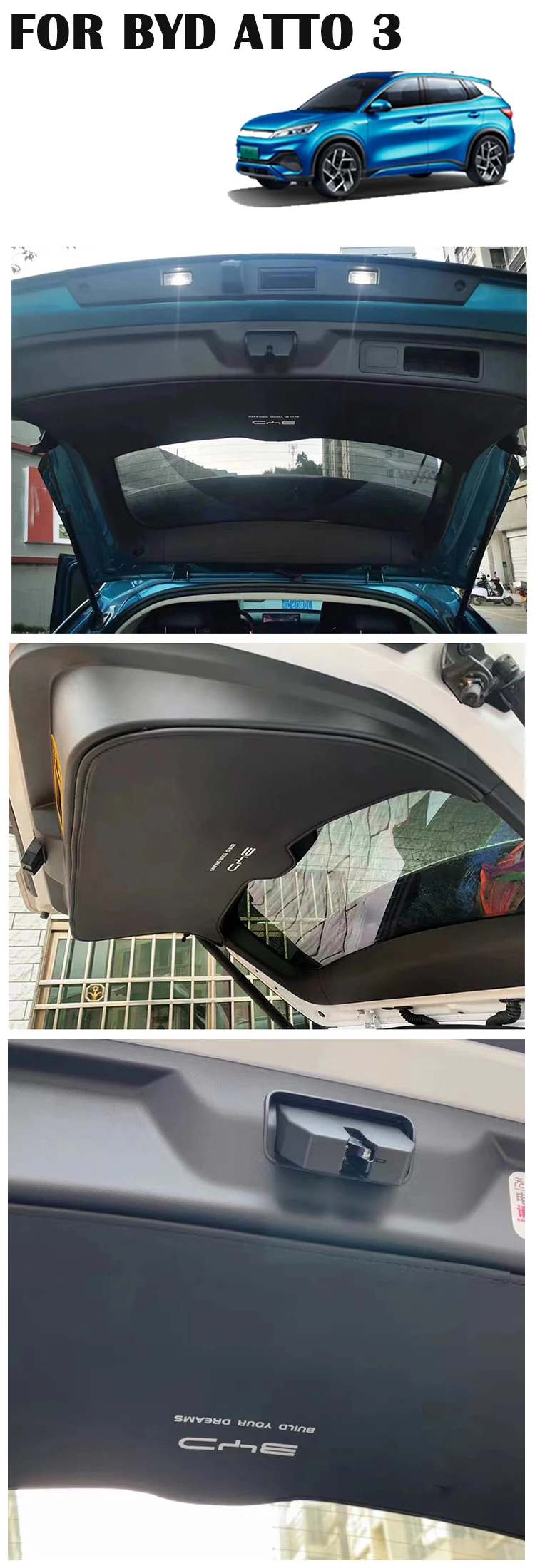 BYD ATTO 3 2022 2023 Car Luggage Door Protection