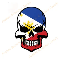 Fuzhen Boutique Decals Exterior Accessories for Philippine Flag Car Stickers Scratch Decals Vinyl Simple Motorcycle Trunk Decor