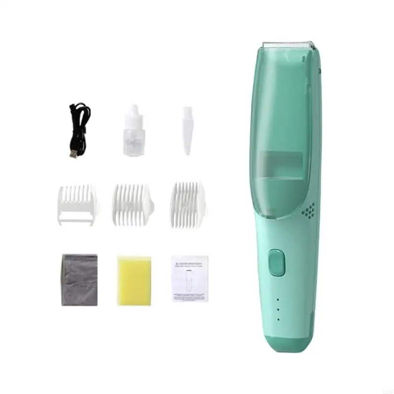Baby Electric Hair Clip Tool Watertight Designs Children Hair Trimmer Quiet Motor for Safe & Easy Haircutting at Home 425F