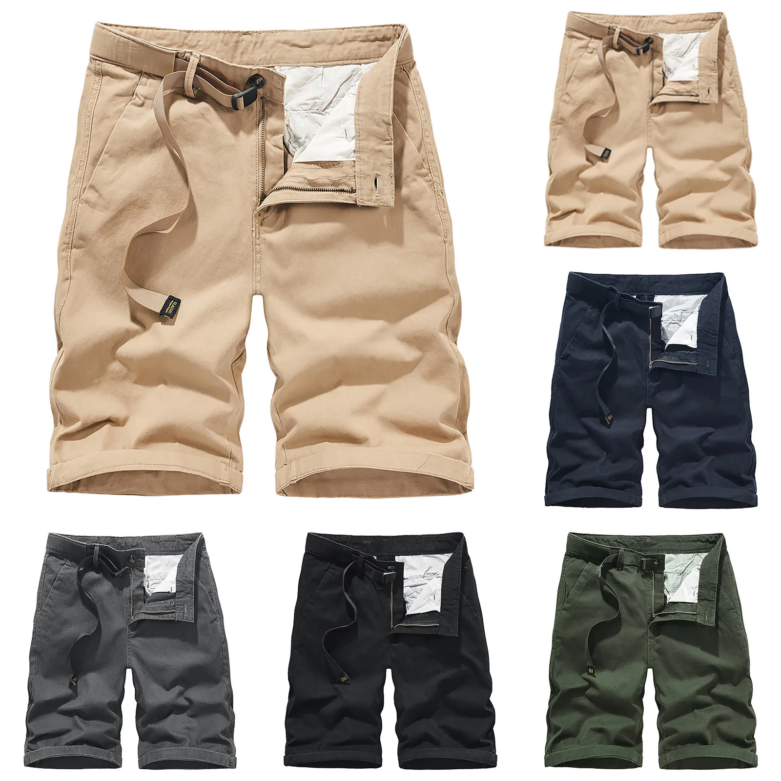 Description Picture 2 of itemMen's Casual Jogging Men's Work Clothes Summer Shorts Shorts Shorts Old Sports Men's Shorts Hiking Pants Mens Slim Fit