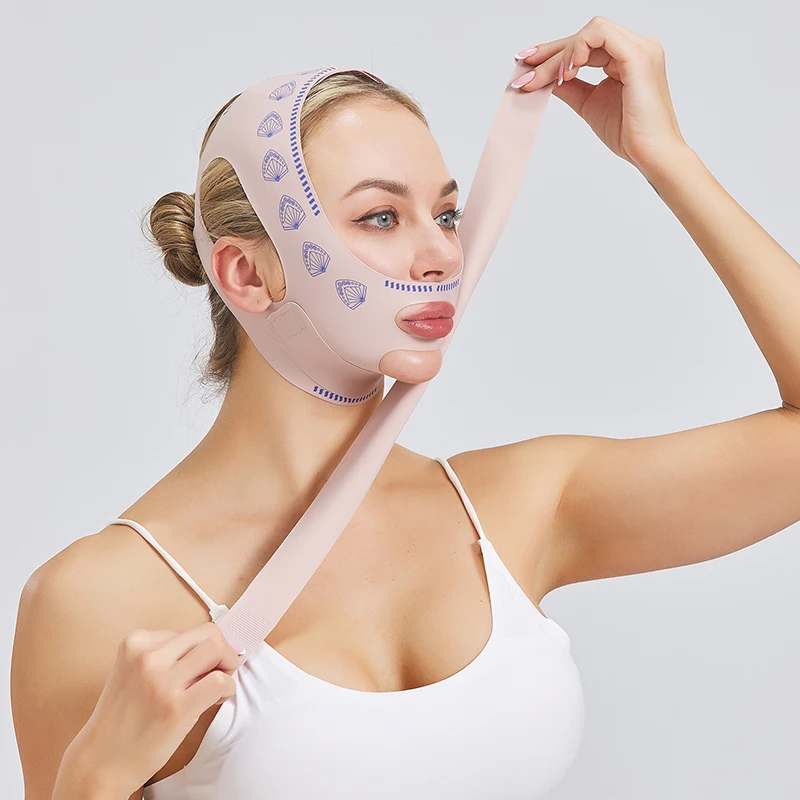 Face Slimming Strap Women Chin Cheek Face Slimming Bandage