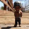 Hot World Famous People Statue Legend Singer Hip Hop Rapper Tupac Amaru Shakur 2PAC Figure Model Toys Gift Collection 4