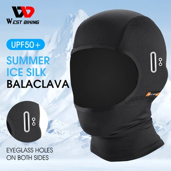 Summer Cool Mask Cycling Balaclava Bike Motorcycle Hiking Scarf Fishing Outdoor Sport Sun Protection Ice Silk Hat Face Cover