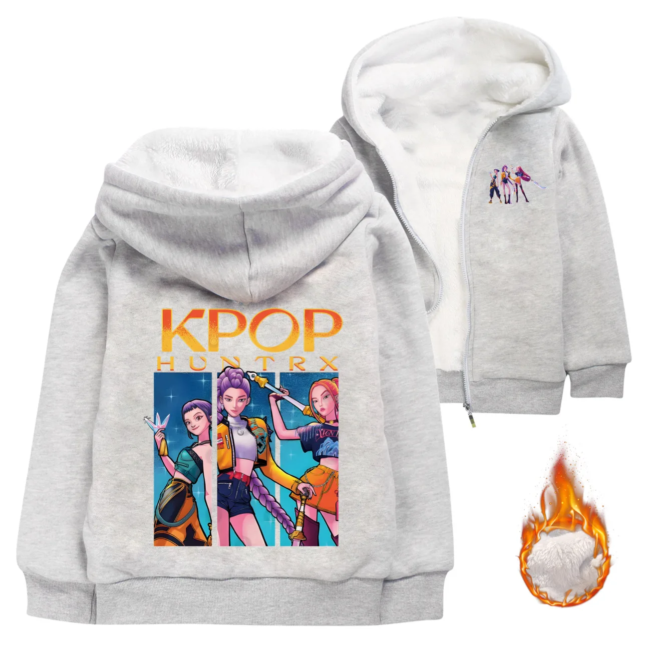 Générique K-kpop Demons Hunters Veste Pour Fille H-Huntrix