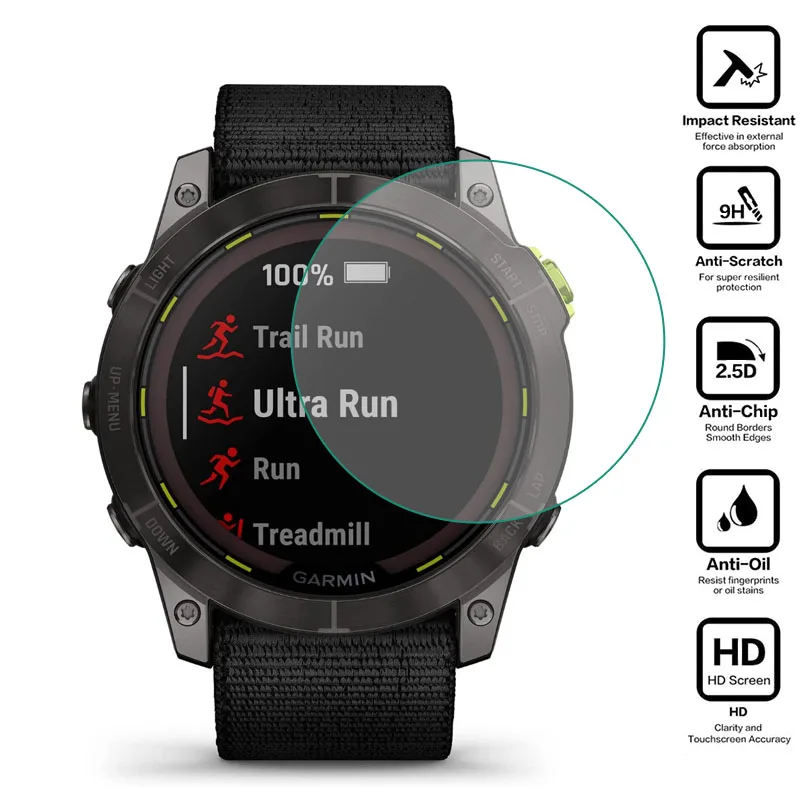 

Защитная пленка из твердого стекла для смарт-часов Garmin Enduro 2