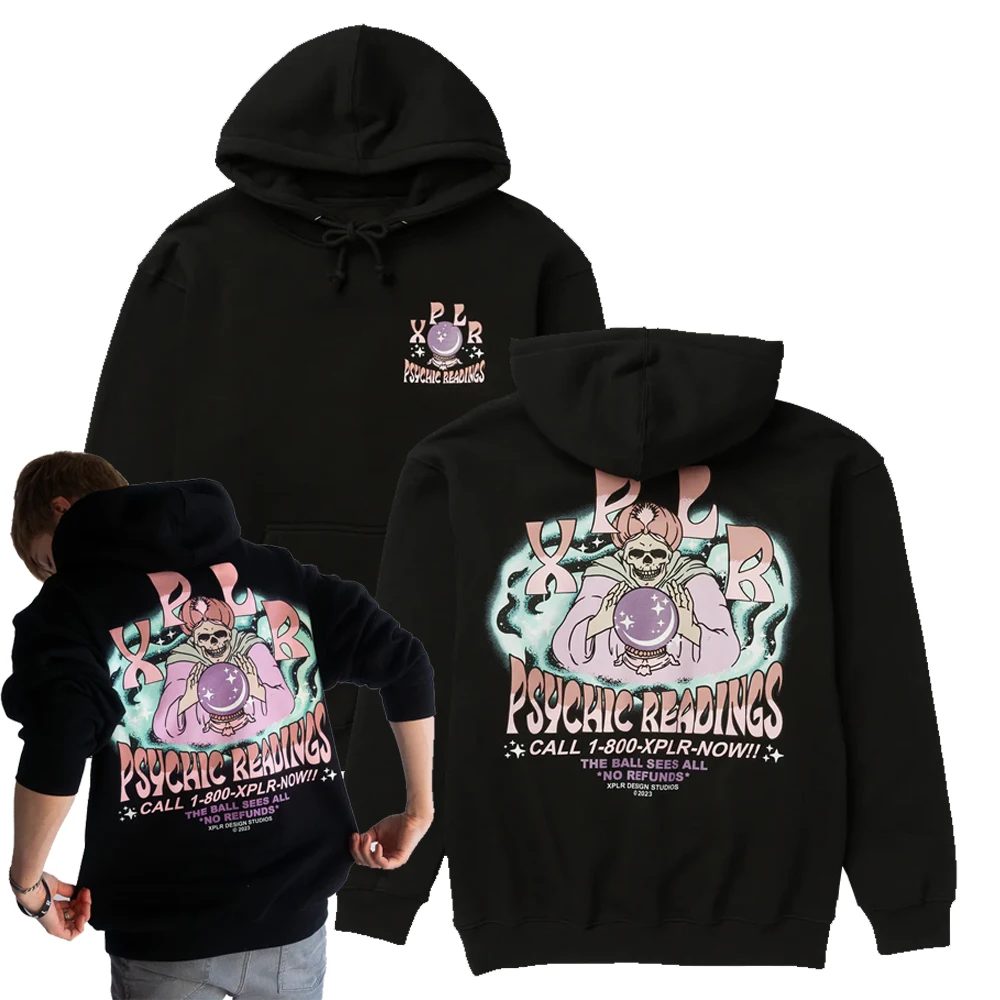 

XPLR Sam and Colby Psychic Reading Hoodie Long Sleeve Women Men Sweatshirt 2023 Casual Style Harajuku Streetwear Fashion Clothes
